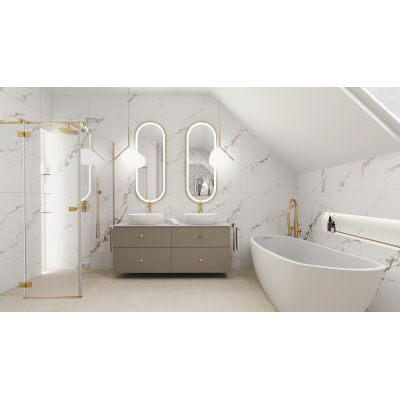 Ego Ceramics Royal Galaxy płytka ścienno-podłogowa 120x60 cm biała-szara