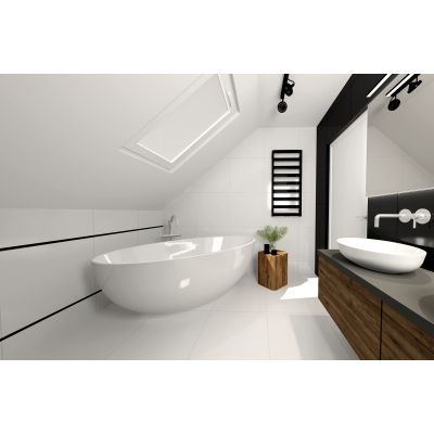 Ego Ceramics Toronto płytka ścienno-podłogowa 120x60 cm biała