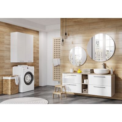 Elita Stylo szafka boczna 100 cm wisząca biały połysk 1110107