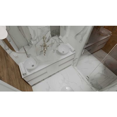 Elita Look szafka 60 cm podblatowa wisząca biały połysk 167089