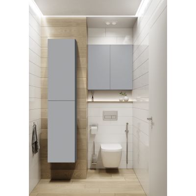 Elita For All szafka 40x12,6x180 cm boczna wisząca stone matt RE030400067040