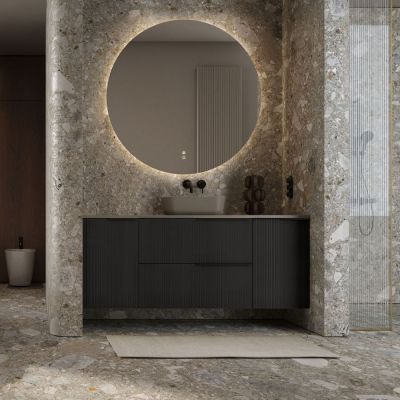 Elita Soho szafka 40x52,4x63,5 cm boczna wisząca black matt RE080402047160