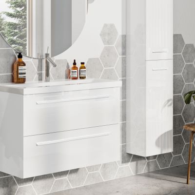 Elita Kwadro Plus uchwyt do szafki white matt RE120600025290