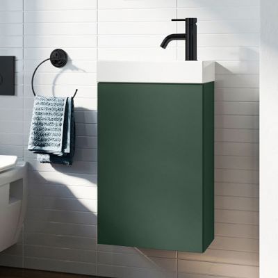 Elita Young Basic umywalka z szafką 40,2 cm forest green matt RE168993007010
