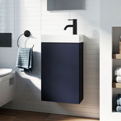 Elita Young Basic umywalka z szafką 40,2 cm navy blue matt RE168994007030