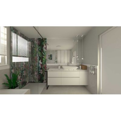 Elita Look szafka 40 cm boczna wisząca white matt RE080300025290