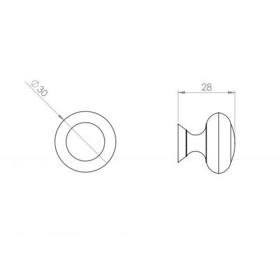 Elita Kido uchwyt szafki gałka blue RE120000110850