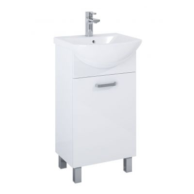 Elita Sunn umywalka z szafką 45,5x44,3 cm biały połysk RE169190008060