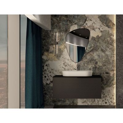 Elita Babette umywalka 81,5x41,5 cm owalna nablatowa biała 145109