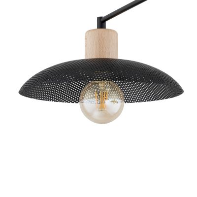 Emibig Kobe lampa podsufitowa 2x15W czarny 1318/2