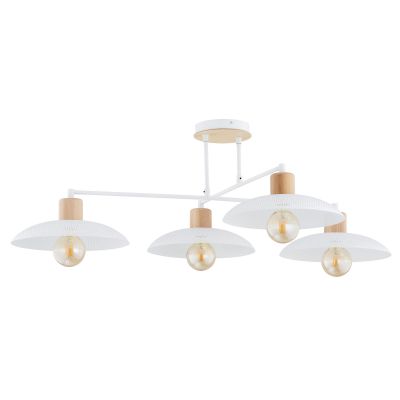 Emibig Kobe lampa podsufitowa 4x15W biały 1319/4