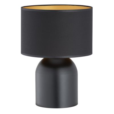 Emibig Aspen lampa stołowa 1x15 W czarny/złoty 1323/LN1
