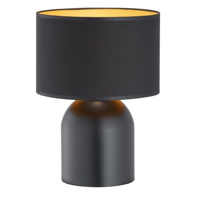 Emibig Aspen lampa stołowa 1x15 W czarny/złoty 1323/LN1