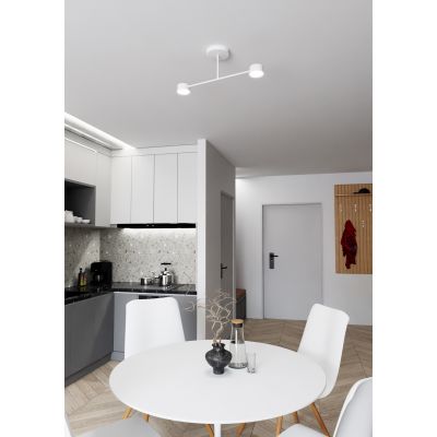 Emibig Halo lampa podsufitowa 2x10 W biała 1356/2