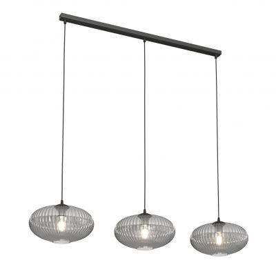 Emibig Coco lampa wisząca 3x15 W czarna-grafitowa 1377/3