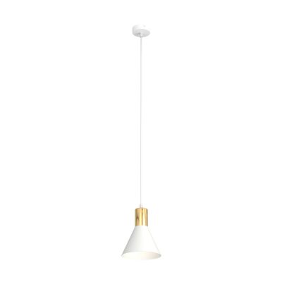 Emibig Rosa lampa wisząca 1x10 W biała 1389/1