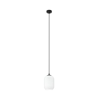 Emibig Verdi lampa wisząca 1x15 W biała-czarna 1435/1