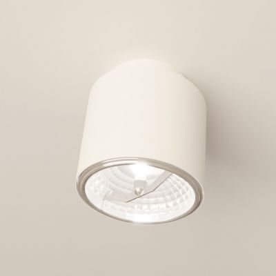 Emibig Nano lampa podsufitowa 1x10 W biała 1311/1