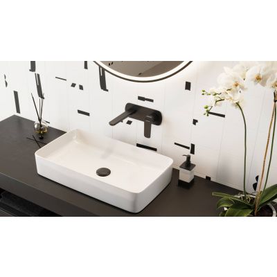 Excellent Clever 2.0 bateria umywalkowa podtynkowa czarna AREX.4115BS