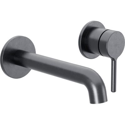 Excellent Delta Pi bateria umywalkowa podtynkowa grafit szczotkowany AREX.1213AB