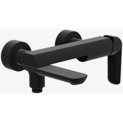 Excellent Clever 2.0 bateria wannowo-prysznicowa ścienna czarny soft AREX.4106BS