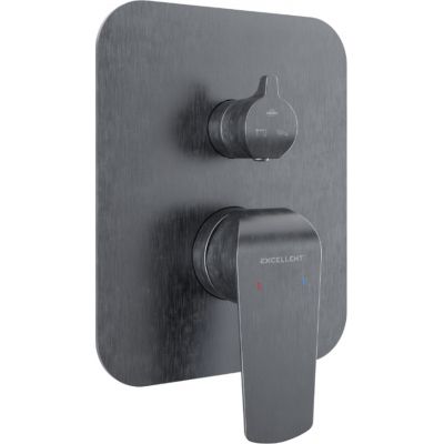 Excellent Clever 2.0 bateria wannowo-prysznicowa podtynkowa grafitowa AREX.4147AB