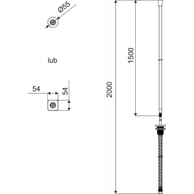 Excellent Dry Box element do montażu nawannowego AREX.SET.060BL