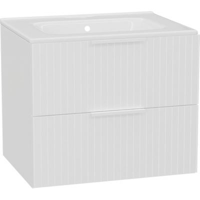 Excellent Tuto 2.0 front szafki 60x2x24.6 cm podumywalkowa wisząca biały połysk MLEX.2151.600.03.WH