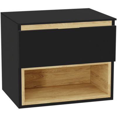 Excellent Tuto 2.0 blat naszafkowy 60x46.5 cm czarny mat MLEX.2111.600.BK