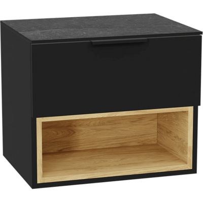 Excellent Tuto 2.0 blat naszafkowy 80x46.5 cm grafit marmur MLEX.2116.800.MA