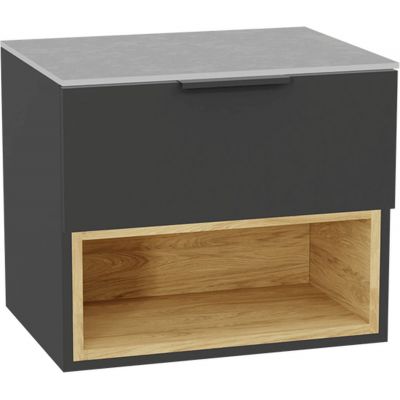 Excellent Tuto 2.0 blat naszafkowy 80x46.5 cm szary jasny MLEX.2116.800.SJ