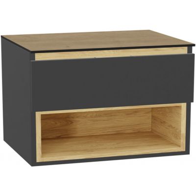 Excellent Tuto 2.0 front szafki 80x2x21.9 cm podumywalkowa wisząca szary MLEX.2151.800.01.GR