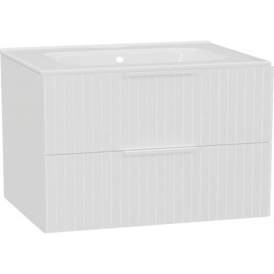 Excellent Tuto 2.0 front szafki 80x2x24.6 cm podumywalkowa wisząca biały połysk MLEX.2151.800.03.WH