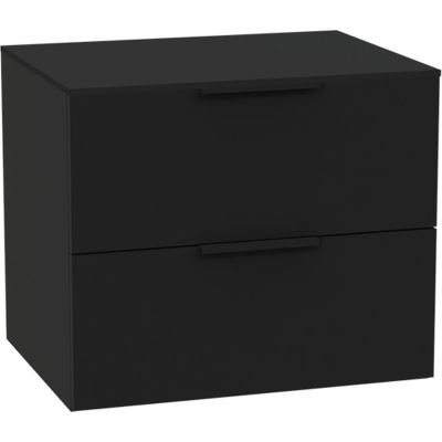 Excellent Tuto 2.0 korpus szafki 60x46.5x50 cm podumywalkowa wisząca czarna-dąb MLEX.2172.600.BKBL