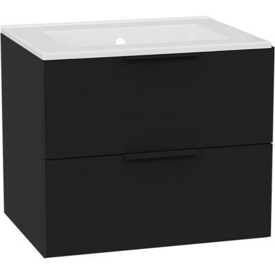 Excellent Tuto 2.0 korpus szafki 60x46.5x50 cm podumywalkowa wisząca czarna-dąb MLEX.2172.600.BKBL