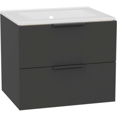 Excellent Tuto 2.0 korpus szafki 60x46.5x50 cm podumywalkowa wisząca szara-dąb MLEX.2172.600.GRBL