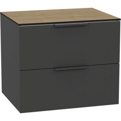 Excellent Tuto 2.0 korpus szafki 60x46.5x50 cm podumywalkowa wisząca szara-dąb MLEX.2172.600.GRBL