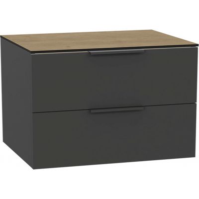 Excellent Tuto 2.0 korpus szafki 80x46.5x50 cm podumywalkowa wisząca szara-dąb MLEX.2172.800.GRBL