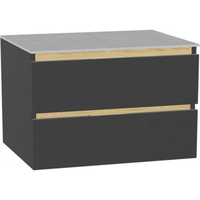 Excellent Tuto 2.0 korpus szafki 80x46.5x50 cm podumywalkowa wisząca szara-dąb MLEX.2172.800.GRBL