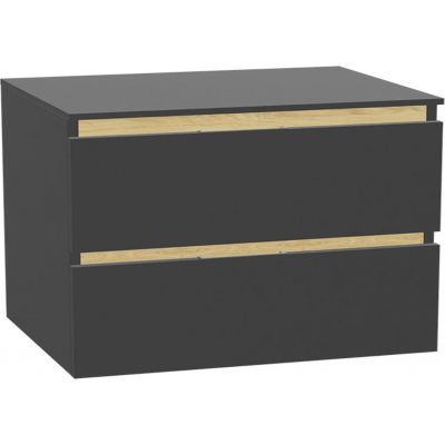 Excellent Tuto 2.0 korpus szafki 80x46.5x50 cm podumywalkowa wisząca szara-dąb MLEX.2172.800.GRBL