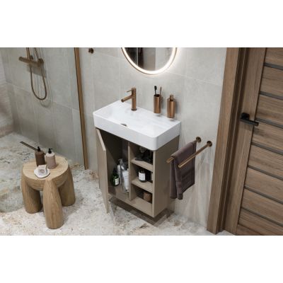 Excellent Ness szafka 57x28x60 cm podumywalkowa wisząca czarny soft MLEX.8201.600.BL