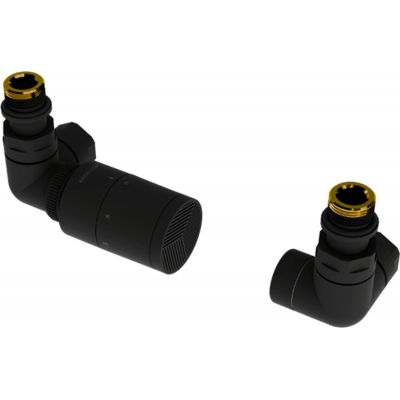 Excellent Caldo zawór trójosiowy termostatyczny czarny GREX.CA20.L.TT.BL