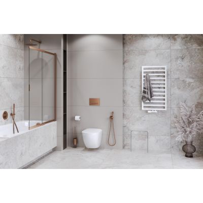 Excellent Caldo zawór zespolony termostatyczny biały GREX.CA50.L.ZT.WH