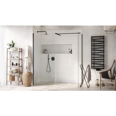 Excellent głowica prysznicowa 25x25 cm okrągła miedź szczotkowana AREX.3025CB