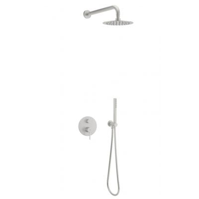 Excellent Pi zestaw prysznicowy podtynkowy z deszczownicą nikiel szczotkowany AREX.SET.1245NB