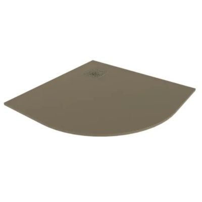 Excellent Arda brodzik 90x90 cm półokrągły kompozyt cappuccino BREX.1504.090.090.CAN