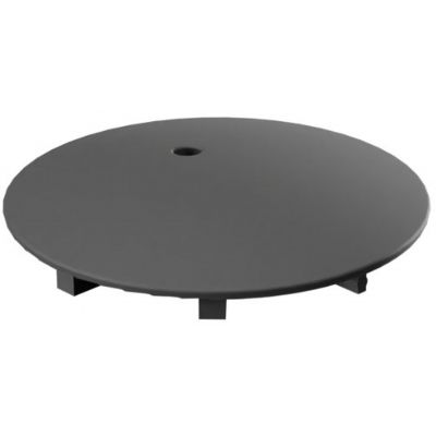 Excellent Vert pokrywa syfonu czarny INEX.2116.90.C.BL