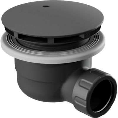 Excellent Vert pokrywa syfonu czarny INEX.2116.90.C.BL