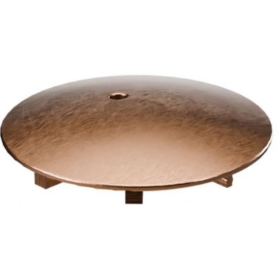 Excellent Vert pokrywa syfonu miedź szczotkowana INEX.2116.90.C.CB