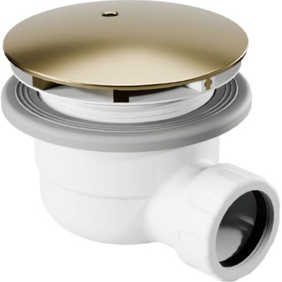 Excellent Vert pokrywa syfonu złoty szczotkowany INEX.2116.90.C.GB